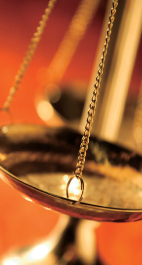 image of scales of justice